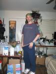 Dude with Penis and sweats