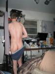 Blue underwear