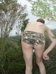 Loincloth on an overcast day