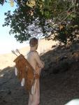 There is also a spear on this quiver