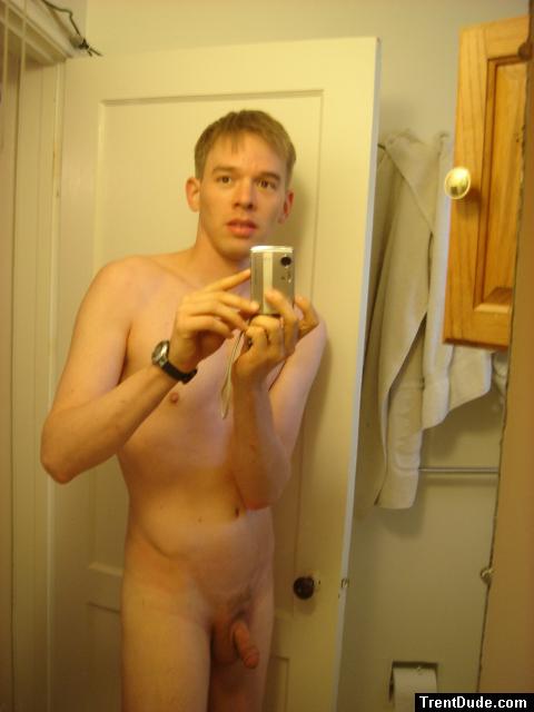 swimmer athlete Nude mirror photo