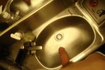 wash up while here in the bathroom
