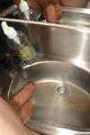 balls in the mirror, balls in the sink