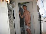 Putting on hanes