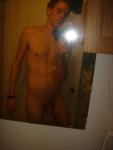 Small penis in mirror