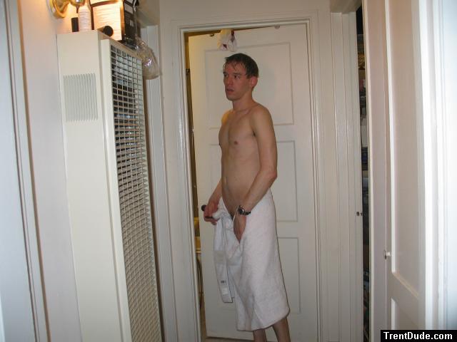 Undoing the towel