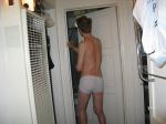 =butt with tightey whiteys - messed up hair (accompanied by a video)