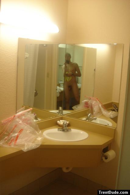 far away in a mirror