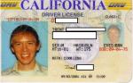 CA driver license w/ DOB