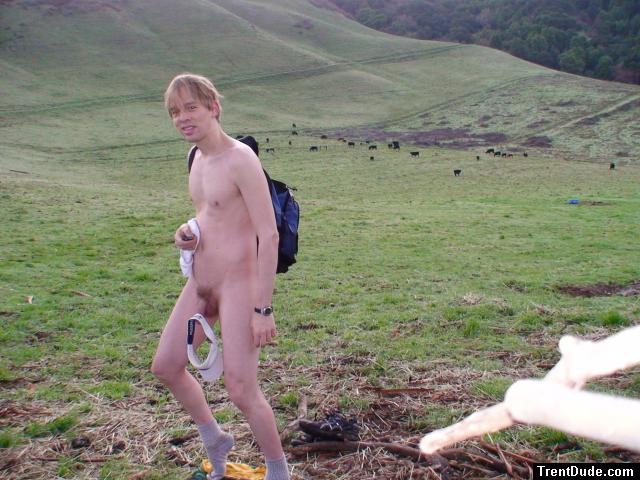 Smiling because he is so proud he found a place to hang his visor