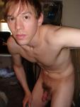 leaning over nude