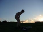 trying to see the sun