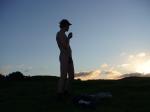 waiting for the sun