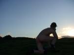 Balls at sunrise