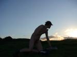 are you going to have a sunrise picnic by yourself in the nude??