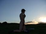kneeling