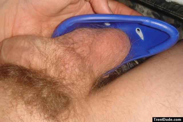 Penis in athletic cup