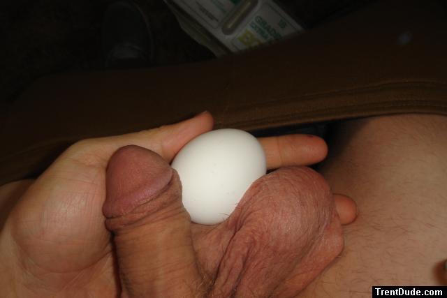 Similar in size to a large egg