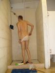 Removing white speedo in the shower