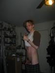 in his college bedroom at 6AM