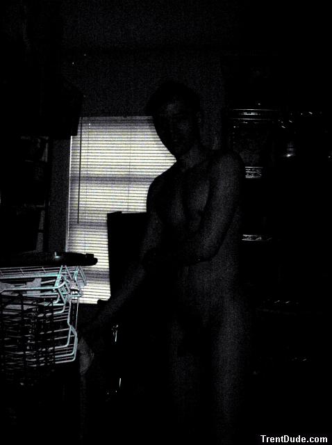 Black and white photo, camera error