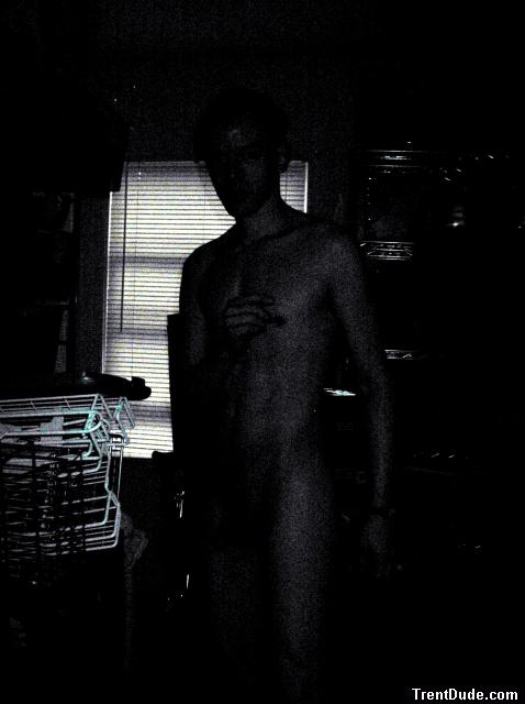 Black and white photo, camera error