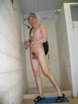 Swim team guy about to go in the shower (penis!)