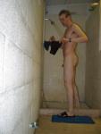 He likes his swim suit
