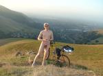 Did he bike all the way up there in the nude?