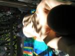 Trent's butt in the sun