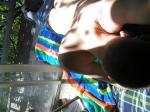 Trent's butt in the sun
