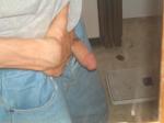 Penis in the mirror
