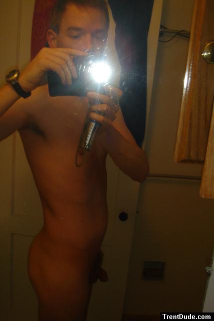 small penis in a bathroom