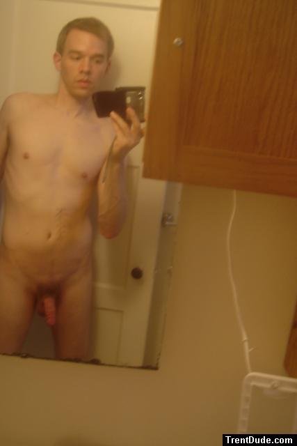 Nude in the mirror