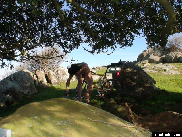 Cowboy hat in the nude