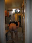 bending over?