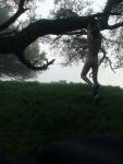 Pull ups in the nude