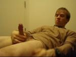 Brown shirt sperm donation (90MB MPG file)