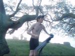 Captured image from the outdoor nude videos (watch the full length video for more)