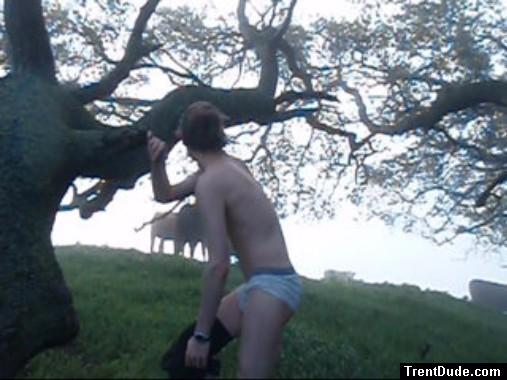 Captured image from the outdoor nude videos (watch the full length video for more)