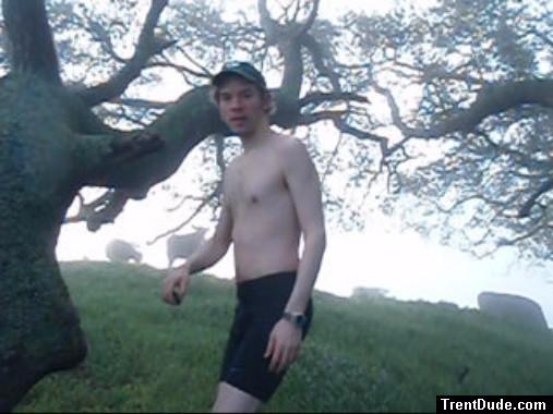 Captured image from the outdoor nude videos (watch the full length video for more)