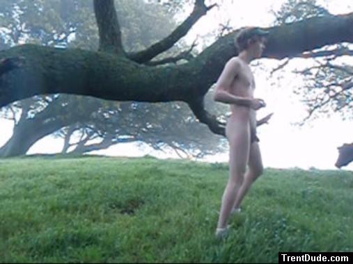 Captured image from the outdoor nude videos (watch the full length video for more)