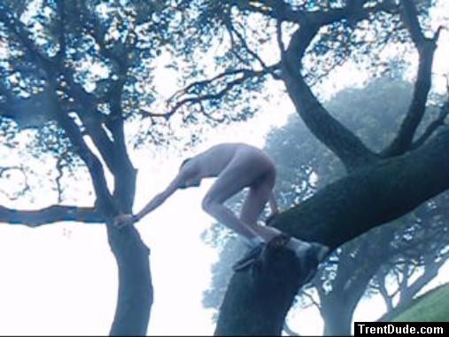 Captured image from the outdoor nude videos (watch the full length video for more)