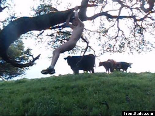 Captured image from the outdoor nude videos (watch the full length video for more)
