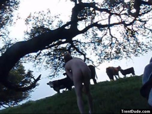 Captured image from the outdoor nude videos (watch the full length video for more)