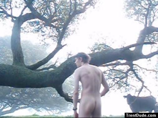 Captured image from the outdoor nude videos (watch the full length video for more)