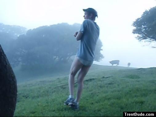 Captured image from the outdoor nude videos (watch the full length video for more)