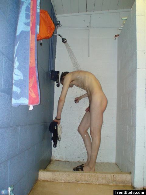 Rinsing the chlorine off the suit so that it lasts longer