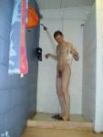 admiring the speedo
