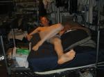 Dude in underwear